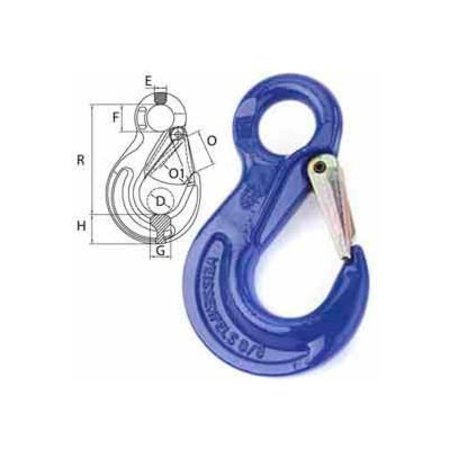 PEERLESS INDUSTRIAL GROUP Peerless„¢ 8417900 7/8" V10 Eye Sling Hook with Latch 8417900